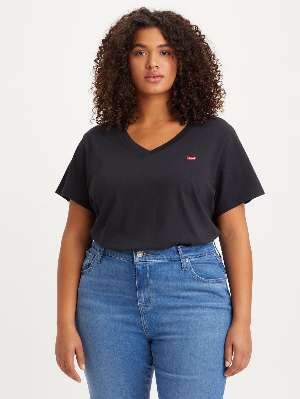 Levi's® Women's V-Neck T-Shirt (Plus Size)